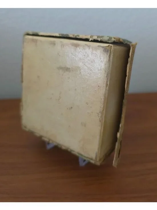 VTG Seth Thomas Keywound Alarm Clock Gold & Black Original Box Germany - WORKS - Picture 4 of 10